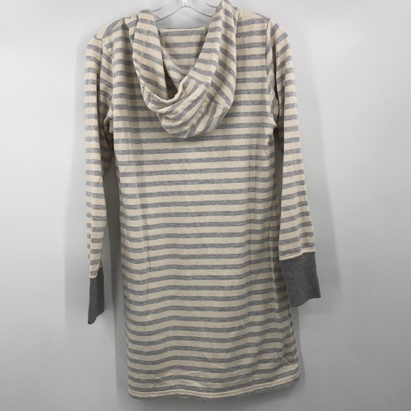 Patagonia Ahnya Hoodie Dress Long Sleeve Striped Women’s Size Small - Picture 5 of 9